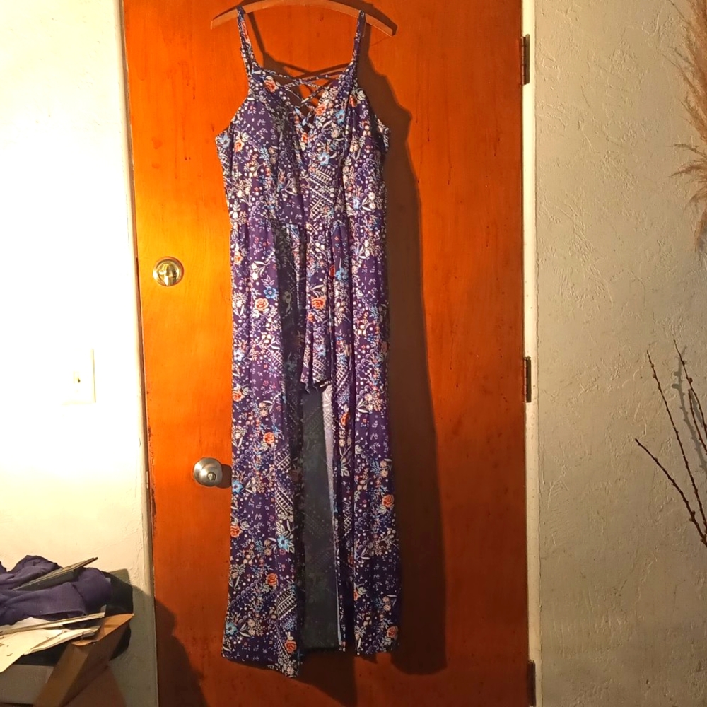 No Boundaries Maxi dress with shorts.